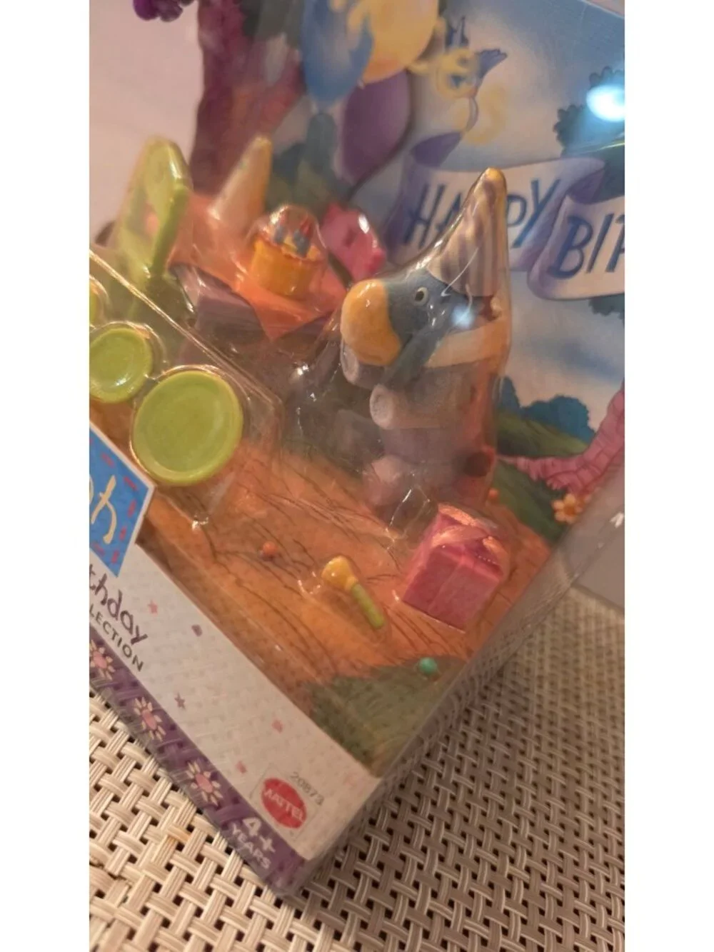 VTG 1998 MATTEL WINNIE THE POOH FRIENDLY PLACES EEYORE'S BIRTHDAY PLAYSET RARE